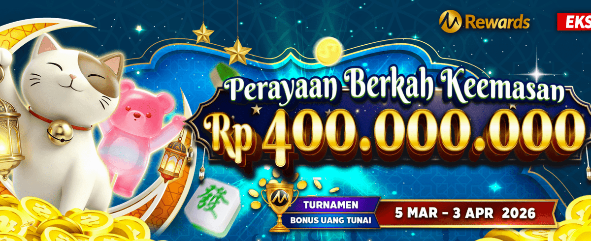 Bonus Selamat Datang banner