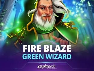 Fire Blaze_ Green Wizard™